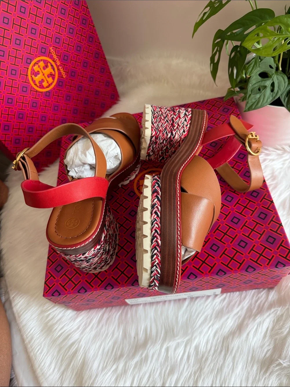 Tory burch miranda 80 mm espadrille sandal